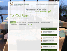 Tablet Screenshot of lecolvert.com